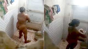 Watch Bachbhi's exclusive bathing video recorded by a hidden camera