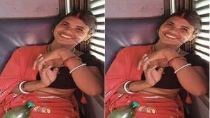 Desi girl takes on her boyfriend's dick in a steamy video