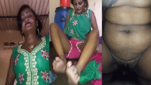 Desi woman gives customer a steamy ride at his home