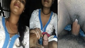 Desi college girl takes control in cowgirl position in MMS video