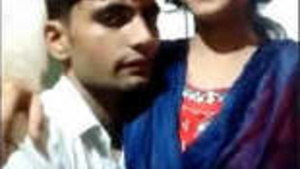 Cute Desi lover gets romantic and gets leaked MMS