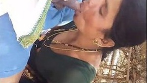 Indian MILF with bindi gets caught cheating on her husband with a younger man