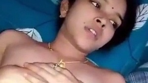 Big cock Indian stud fucks hairy pussy in Sati video