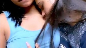 Famous lesbian influencer Lily Sharma in a premium video