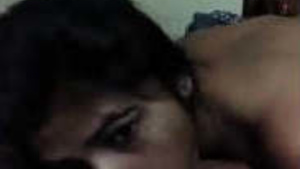 Lovely Indian girl enjoys giving oral pleasure