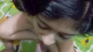 Part 2 of leaked video of Desi GF giving BJ to BF