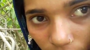 Hot doggy style sex in the wild