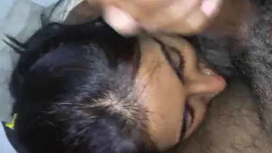 Desi Bhabi Ravathi gives a Blowjob in a Mallu Video