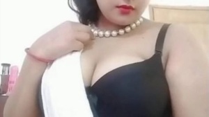 Bhabi La Bonneau flaunts her ample bosom in stunning HD video
